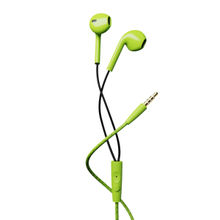 boAt Bassheads 105 Wired in Ear Earphones with Mic (Spirit Lime)